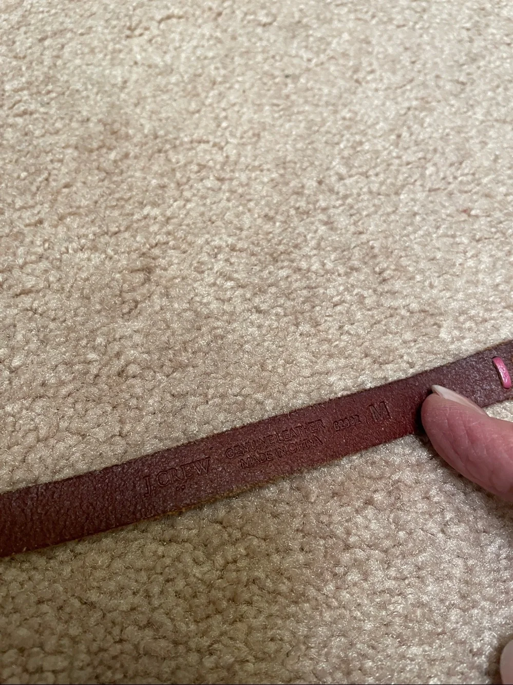 J.Crew M embroidered brown belt and J. Jill black XS/S belt with metallic studs
